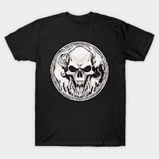 Terrifying skull T-Shirt